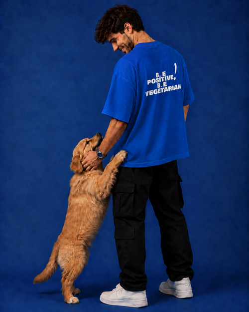 Blue Crafted "Be Positive Be Vegetarian" for live savers.